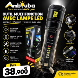 Lanterna Ultra LED Multifonctionnelle X36